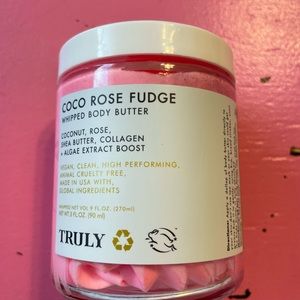 TRULY Coco Rose Fudge Whipped Body Butter.  Brand new, never opened.